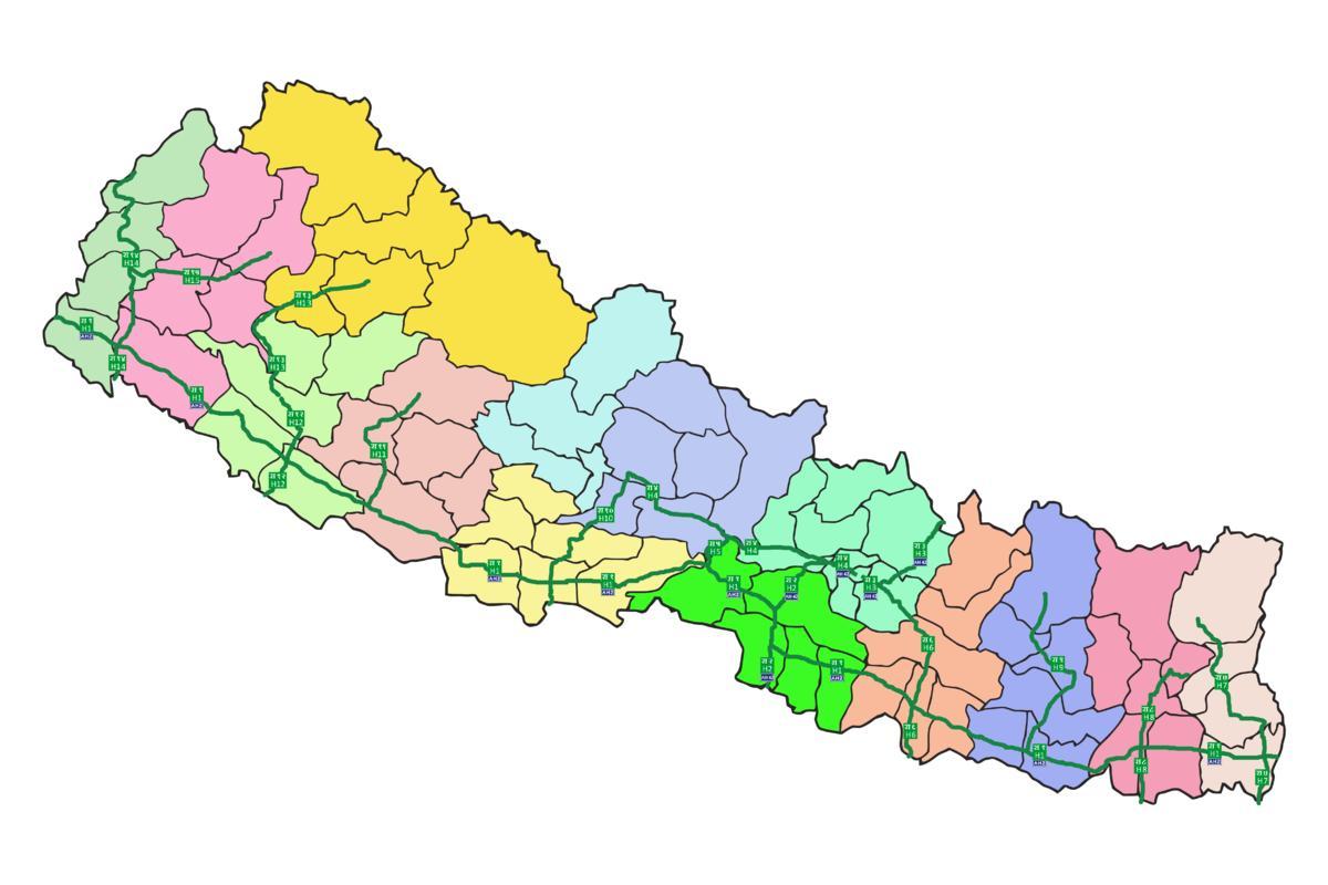 Büyük otoyol ile nepal göster 