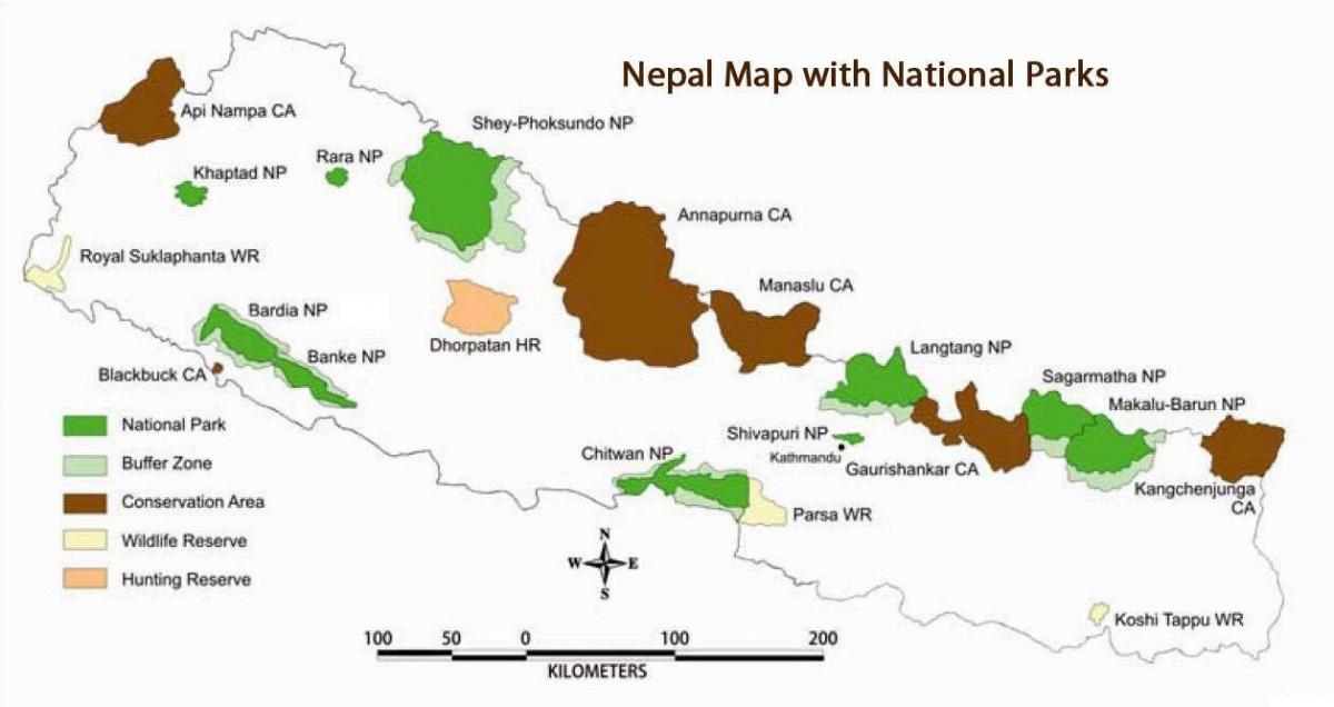 Milli Parklar ile nepal göster 