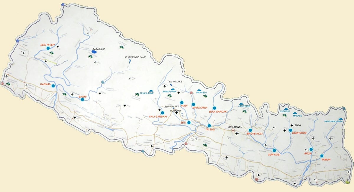 göl ile nepal göster 