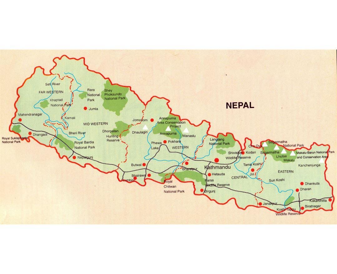 Nepal butwal demiryolu haritası 