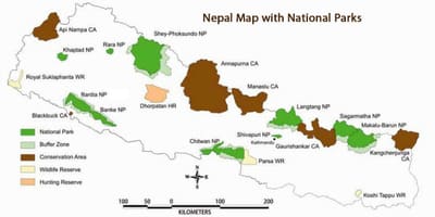 Milli Parklar ile nepal göster 