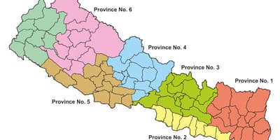 Federal haritası nepal