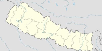Nepal vektör harita 